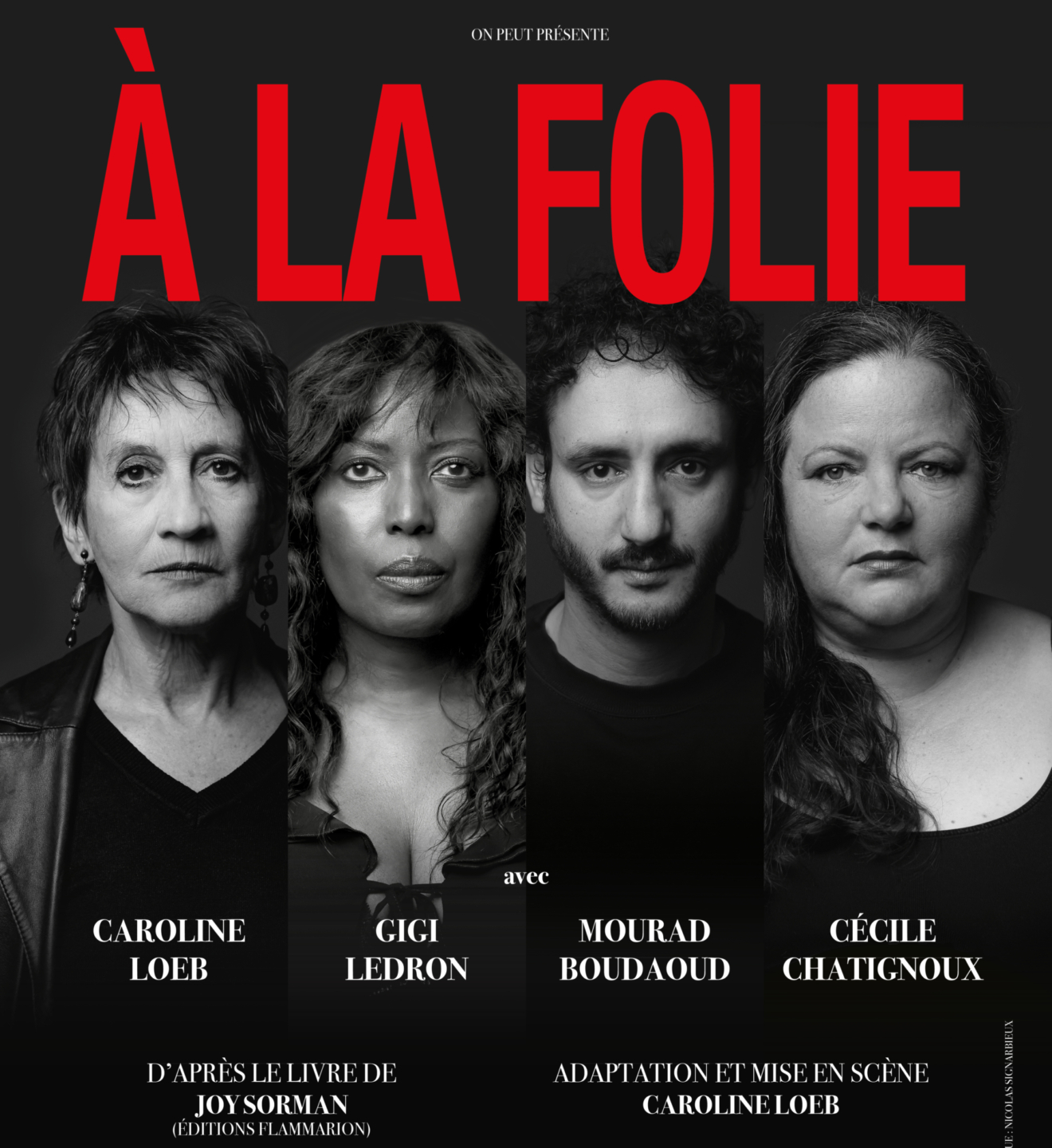 « à la folie » de caroline loeb