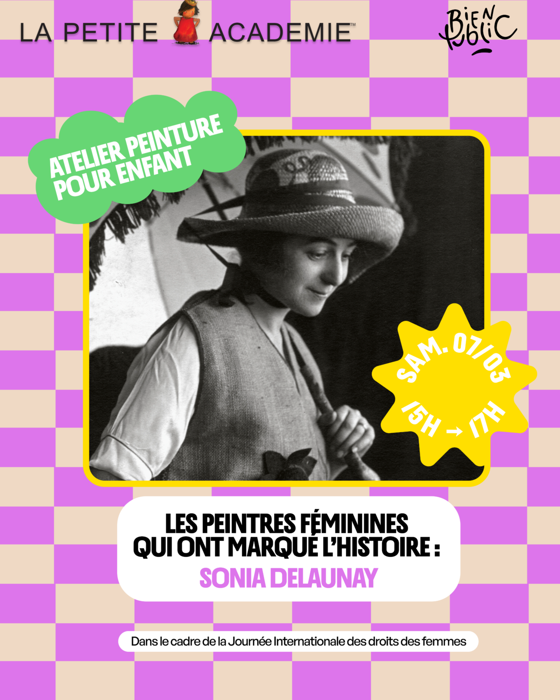Atelier peinture pour enfant – par la petite académie