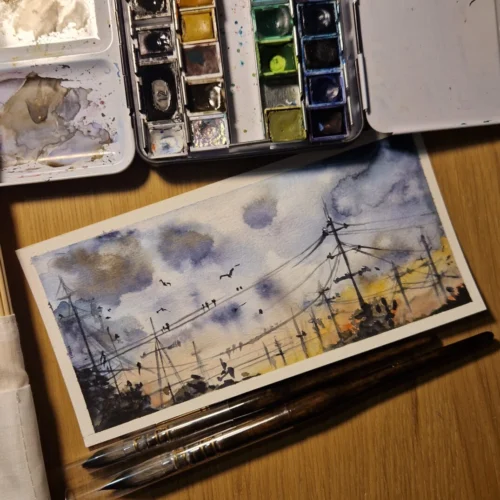 Atelier aquarelle: Paysages urbains