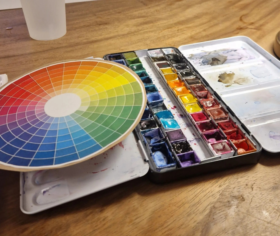 Cours débutant technique: les fonds à l’aquarelle