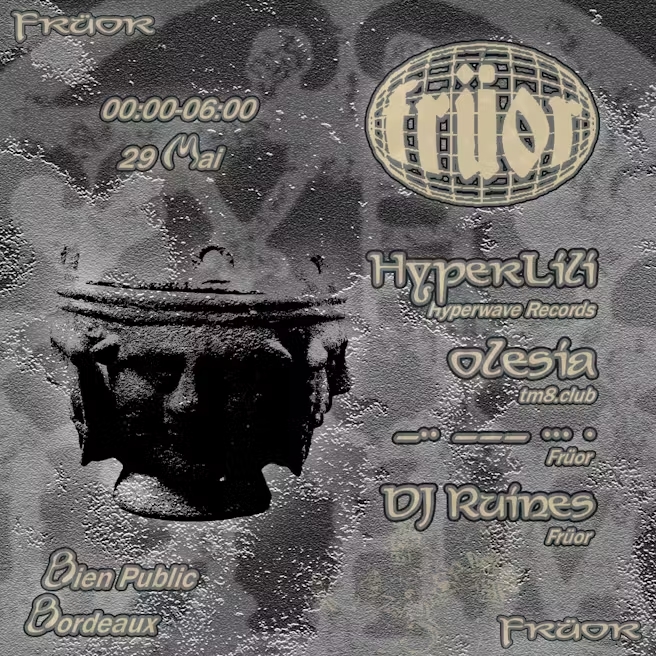 Früor: HyperLili, olesia, DJ Ruines, -.. — … .